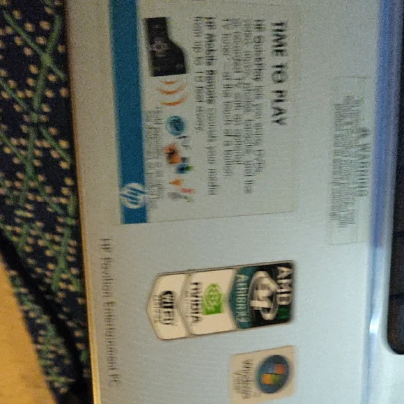 HP Charcoal Black Laptop